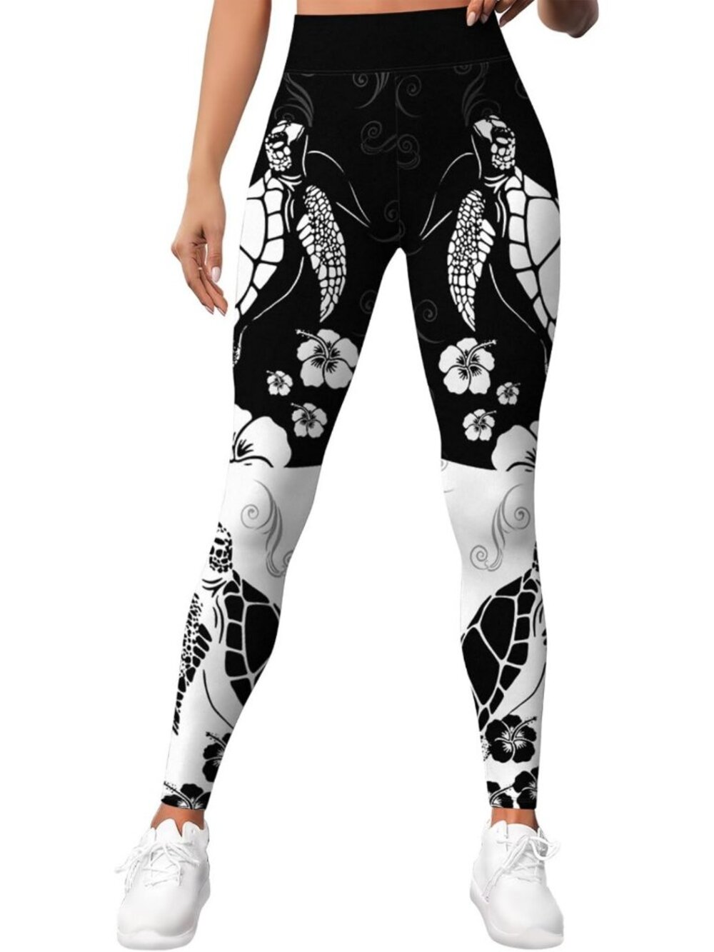 High-Waisted Printed Leggings for Women | Patterned Yoga & Running Pants